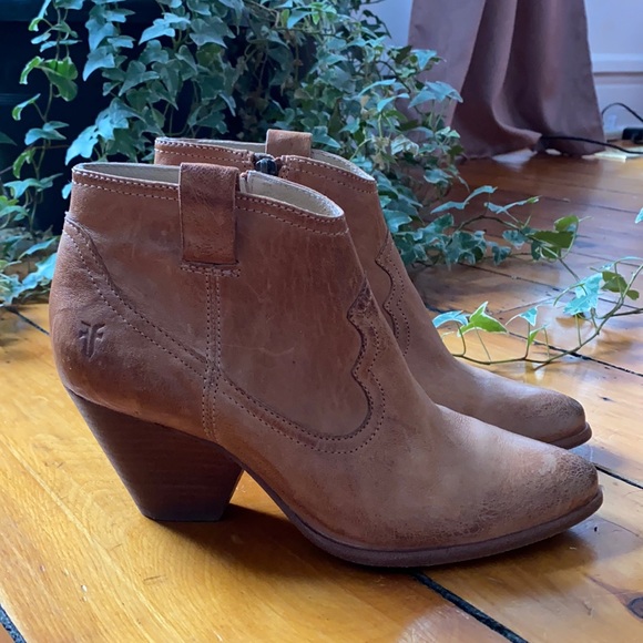 Frye Shoes - Frye booties size 7.5 great condition. Only worn a few times.